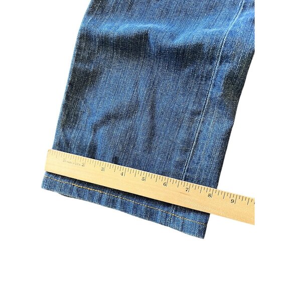 Taverniti So Janis Jeans Womens 27 Embellished Distressed Low Rise - Picture 12 of 13